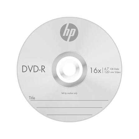 HP DVD-R Discs 4.7GB