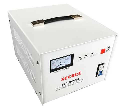 Secure 3000VA Servo Motor w/ Time Delay AVR