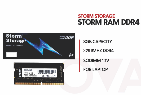 8 GB DDR4 PC3200 STORM Notebook/Laptop Ram