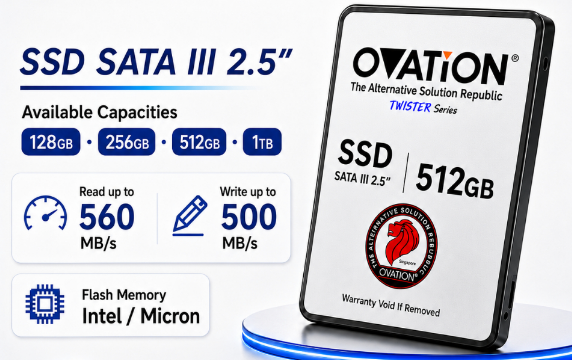 Ovation Twister 512GB SSD