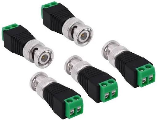 UTP Coax to BNC Video Balun Male Screw Type