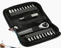 24 pcs Socket and Bits Travel Tool Set