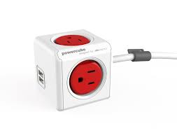 Power Cube 4400 4 outlet w/ USB 5 feet Surge Protector