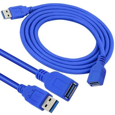 5M Vcom M-F USB EXtension Cable
