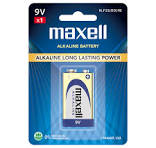 Maxell Alkaline 9V Battery