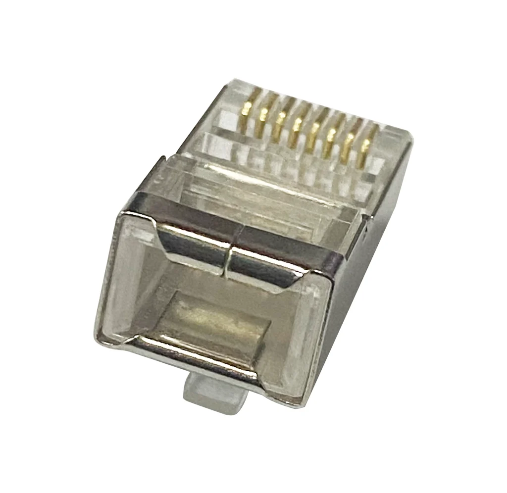 Shielded RJ45 Connector w/ Metal Jacket