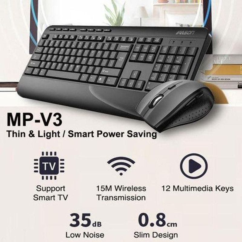 MP-V3 Wireless Keyboard and Mouse Combo