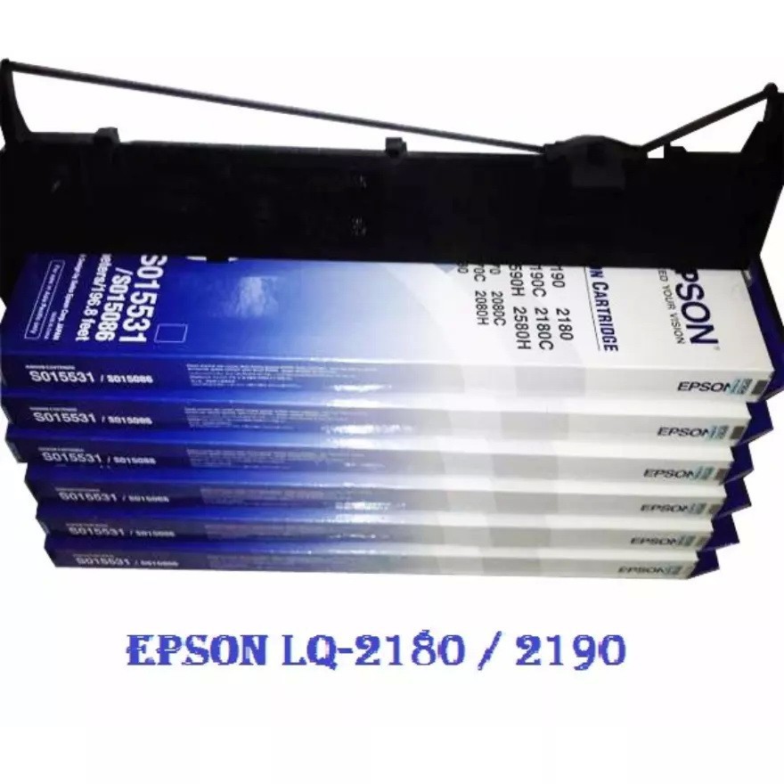 Epson S015531 LQ-2190 Ribbon Cartridge