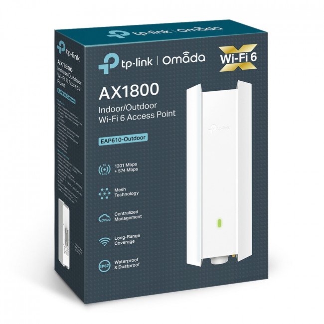 Tplink Omada EAP610 AX1800 Wifi 6 Outdoor Access Point