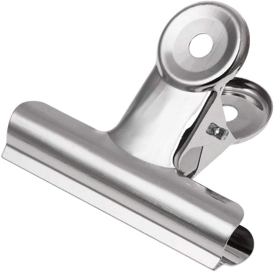 Metal Bulldog 3" 75mm stainless Clip