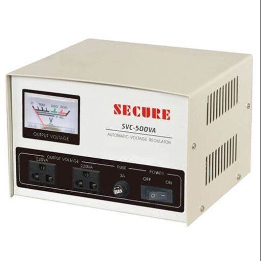 Secure 500VA Servo Motor w/ Time Delay AVR