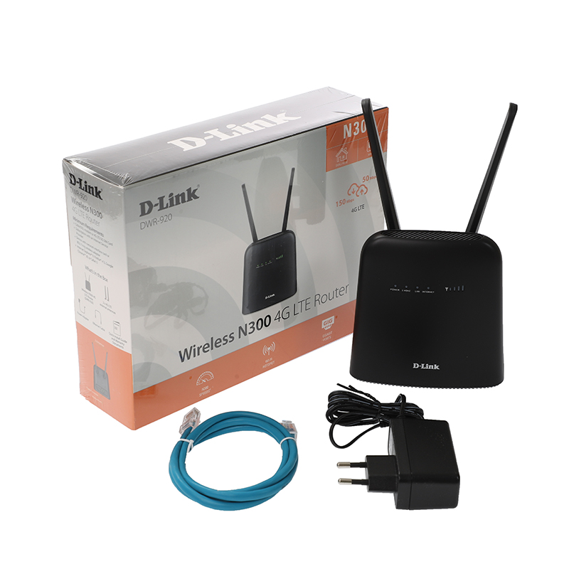 Dlink DWR-920 N300 4G LTE Broadband Router
