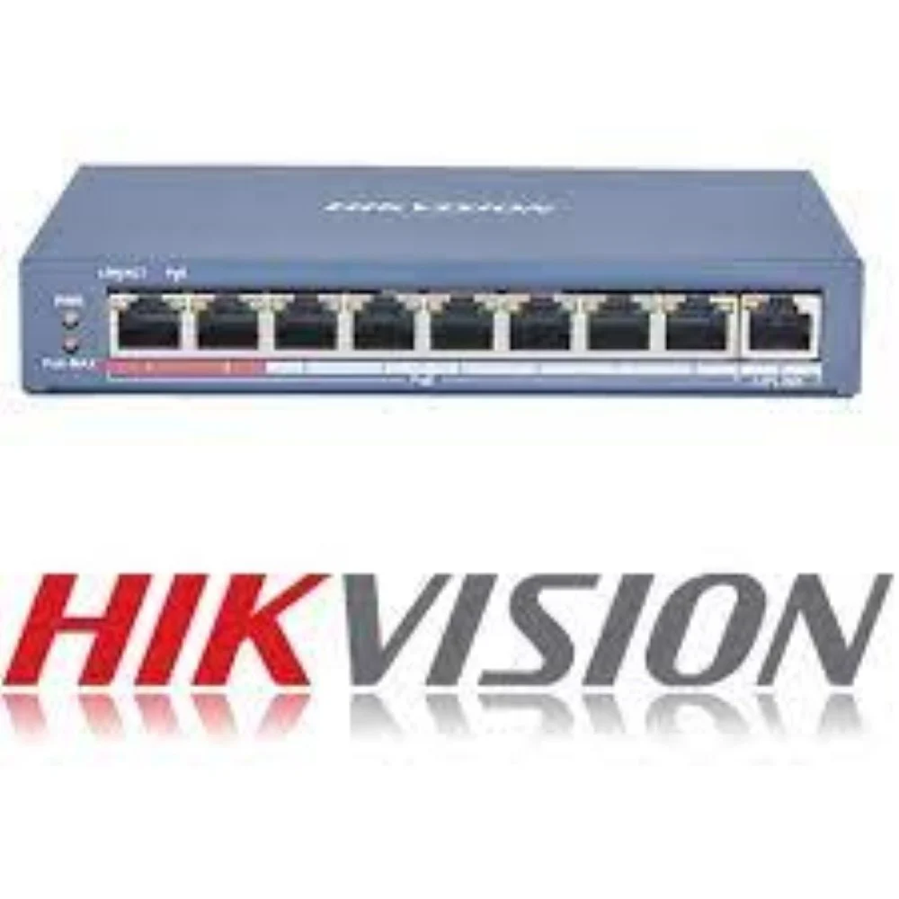 Hikvision 8 ports Gigabit PoE Unmanaged Switch