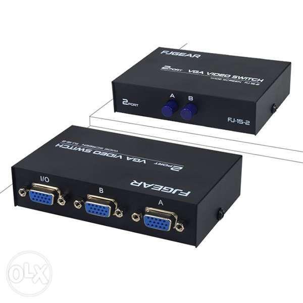 2 ports FJGear VGA Switch