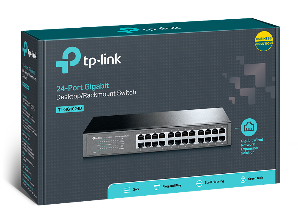 Tplink 24 ports TL-SG1024D 10/100/1000 Gigabit Switch