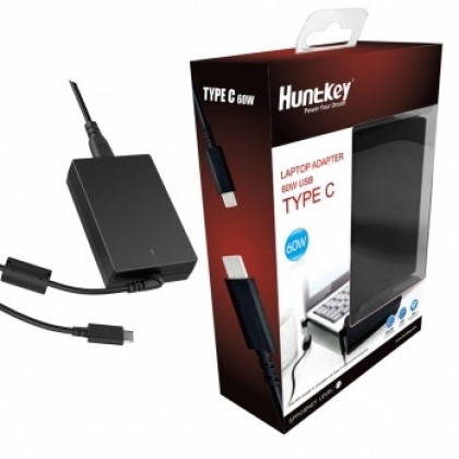 Huntkey 60w Type-C USB Laptop Universal Power Adapter