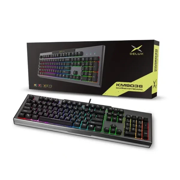 Delux KM9036 Gaming Keyboard and Mouse Combo