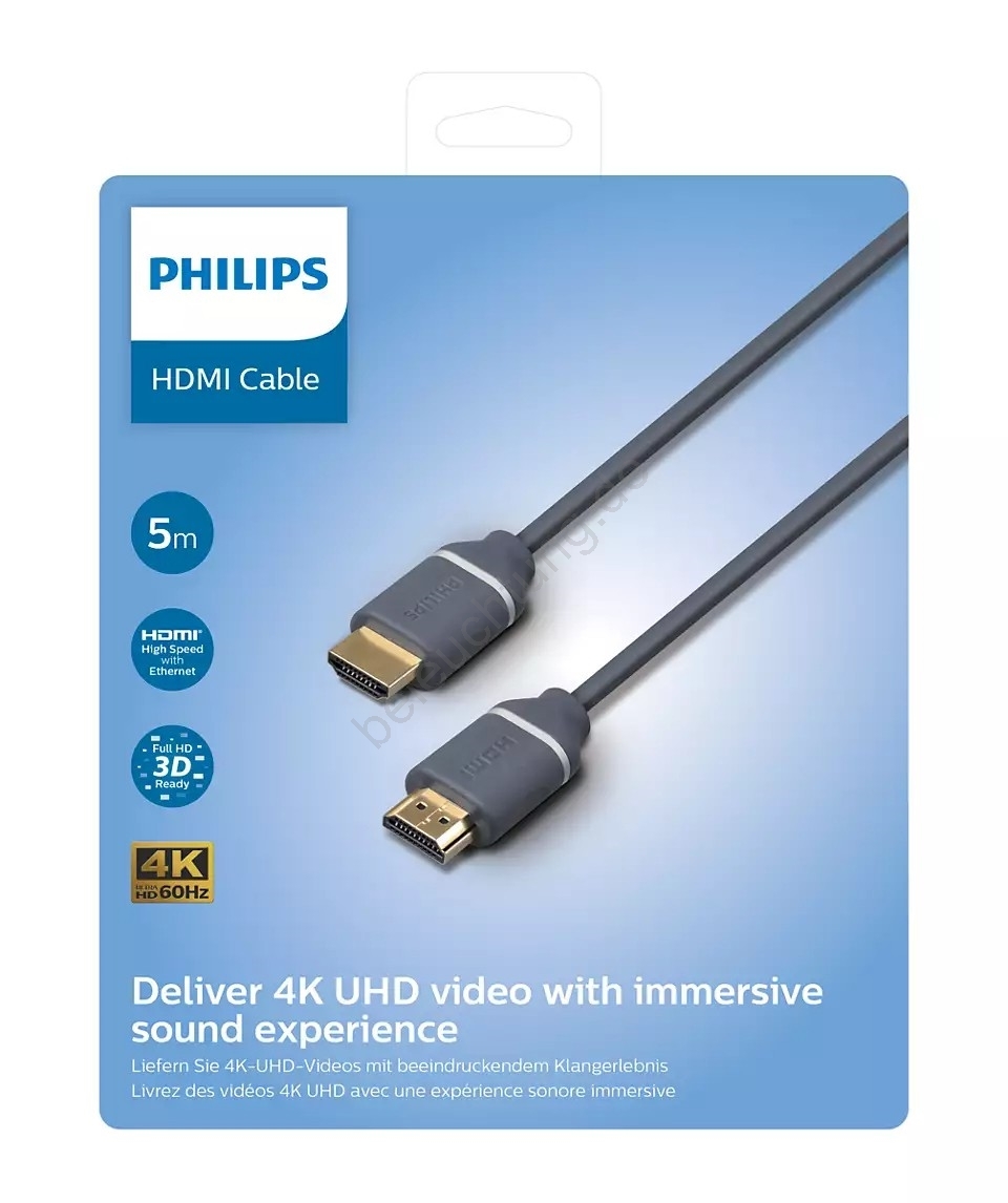5M Philips HDMI / HDTV Cable