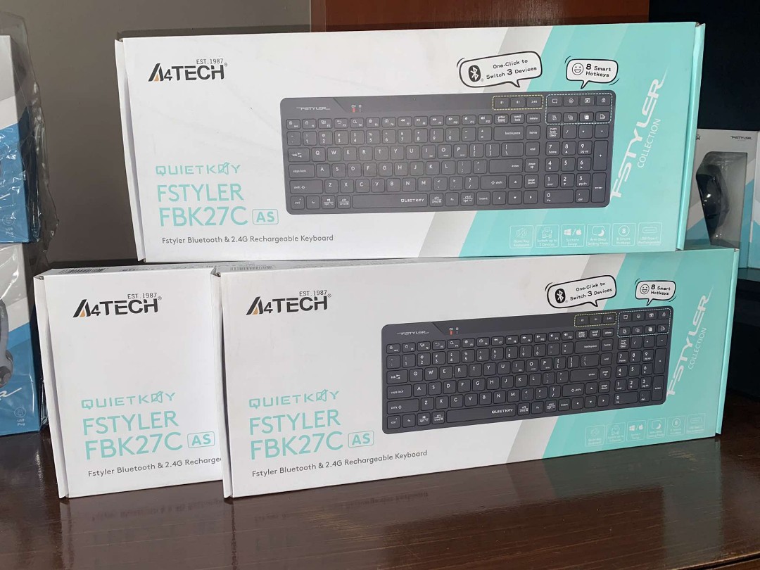 A4tech FStyler FBK-27C Bluetooth Keyboard