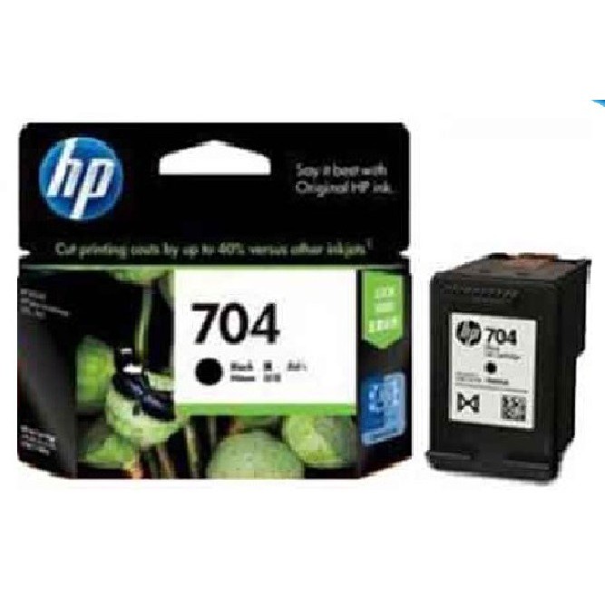 HP 704 Black Ink Cartridge