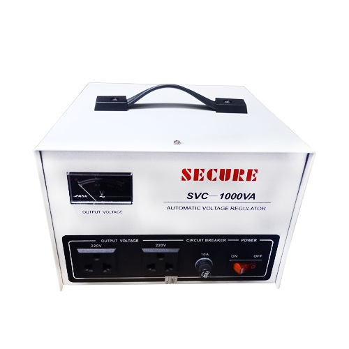 Secure 1000VA Servo Motor w/ Time Delay AVR