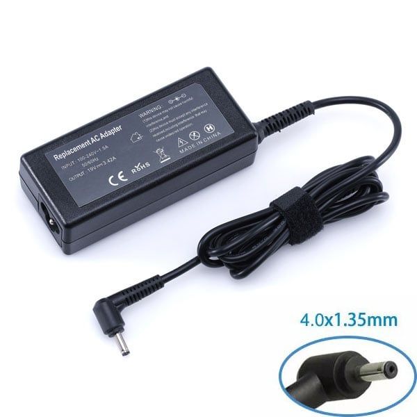 19V 3.42A 4*1.35mm Laptop Power Adapter