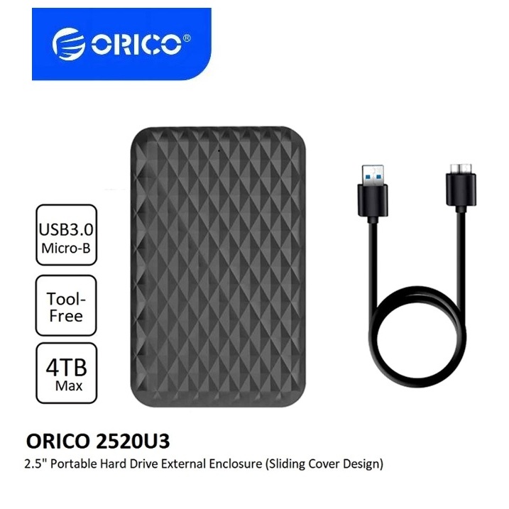 Orico 2.5" 2520 SSD/HDD Enclosure