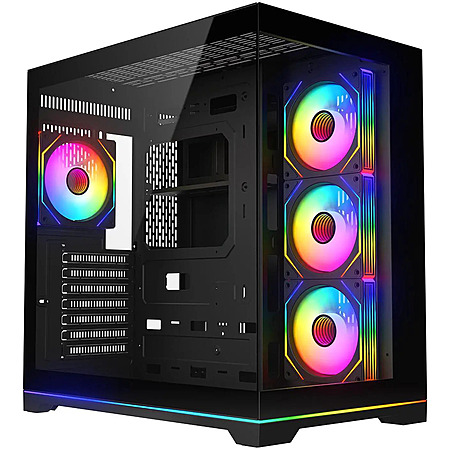 Vikings Lances PC Case w/ 4 RGB Fan