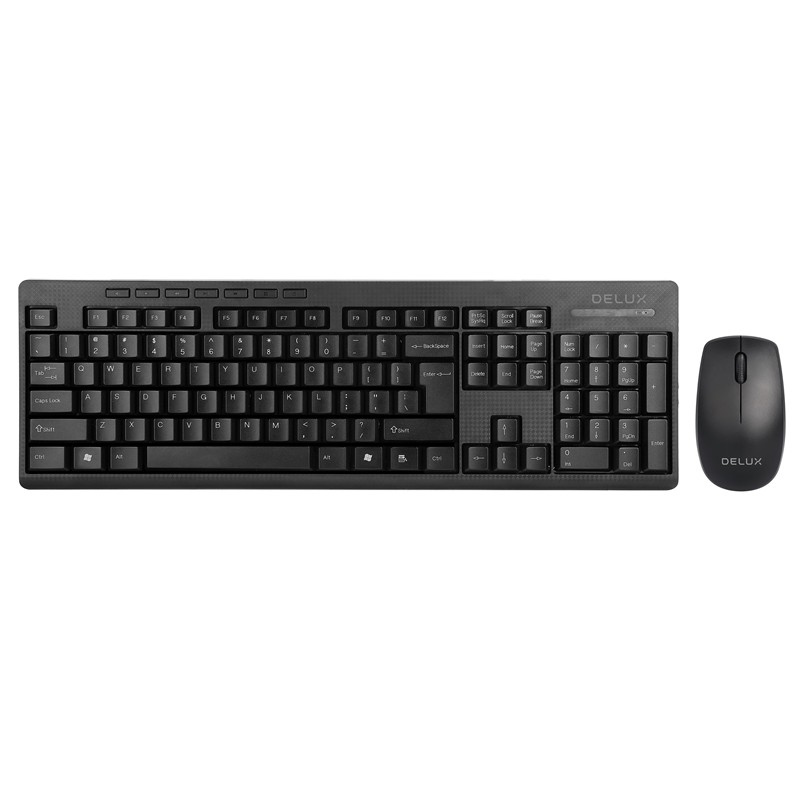 Delux K6700G+M335GX Wireless Keyboard and Mouse Combo