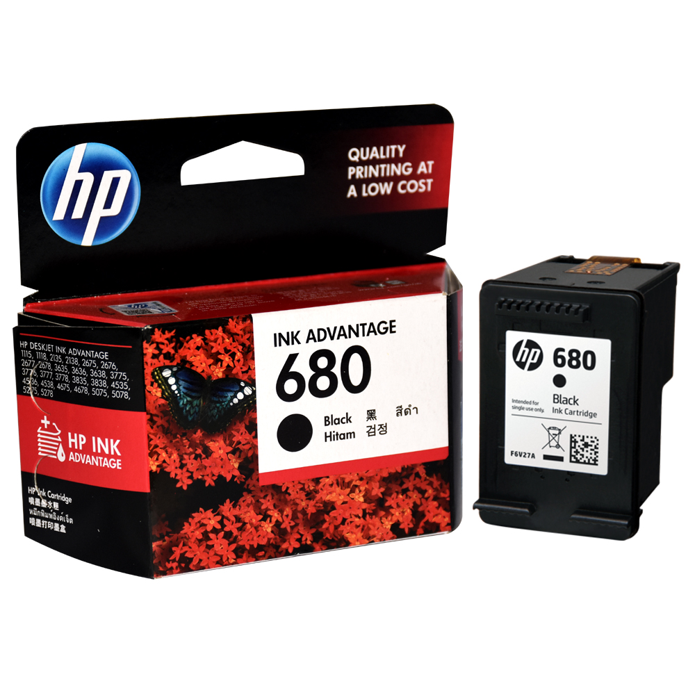 HP 680 Black Ink Cartridge