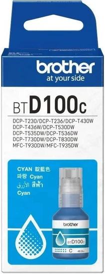 Brother BT D100 Cyan Ink